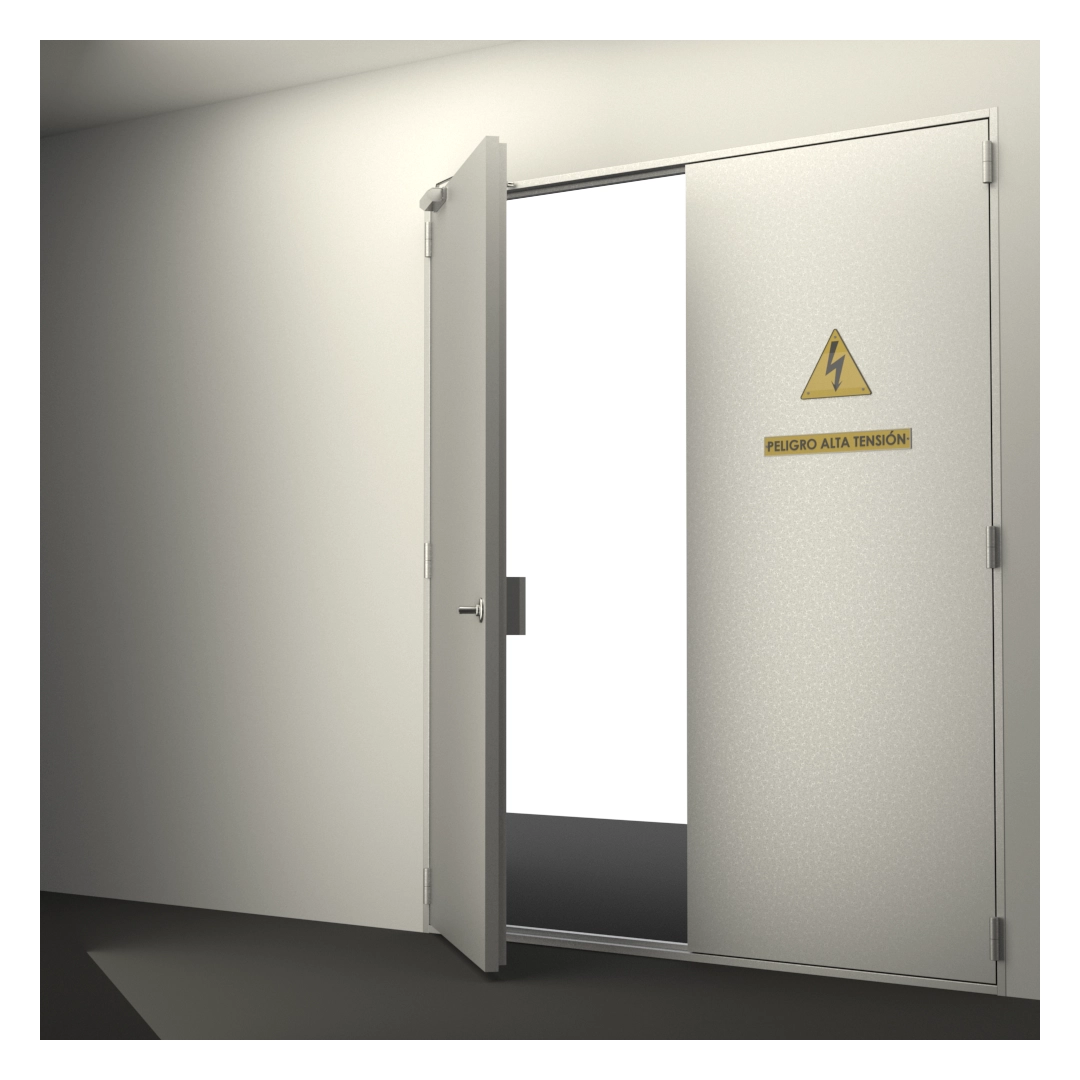 PUERTA SUBESTACIÓN ELECTRICA RF 180 - Imagen 3